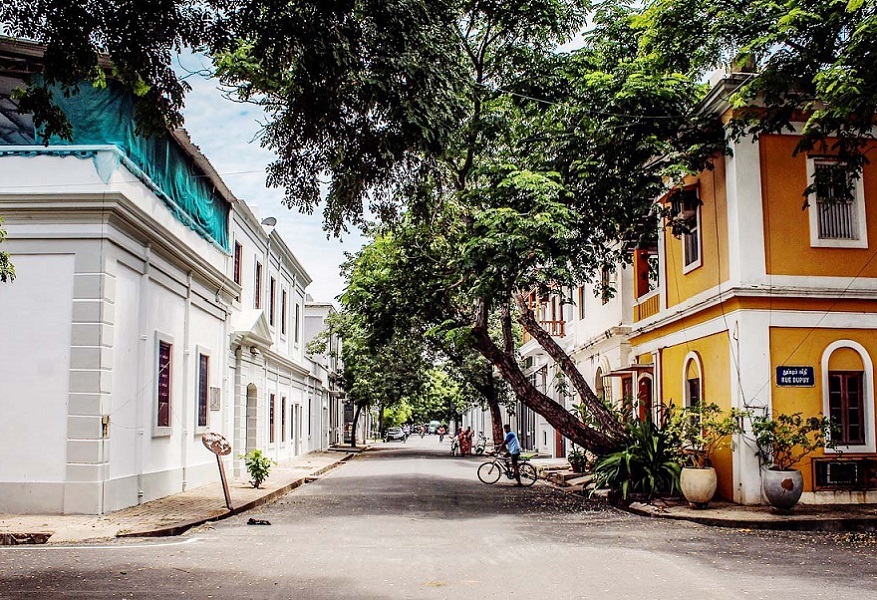 Pondicherry drop taxi city image